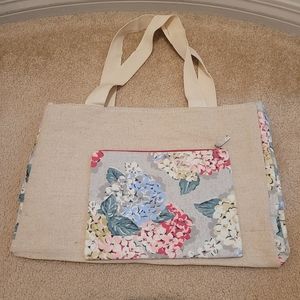 DSW Franco Sarto Floral Tote + Matching Pouch
